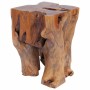 Taburete de madera maciza de teca en Taburetes y sillas plegables | Comprar online en Foru.es