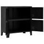 Baúl de almacenaje industrial acero negro 75x40x80 cm de vidaXL, Baúles de almacenamiento - Ref: Foro24-145358, Precio: 149,8...