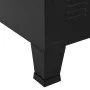 Baúl de almacenaje industrial acero negro 75x40x80 cm de vidaXL, Baúles de almacenamiento - Ref: Foro24-145358, Precio: 149,8...
