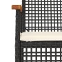 Set de muebles jardín 5 pzas con cojines ratán sintético negro de , Conjuntos de jardín - Ref: Foro24-3213561, Precio: 290,79...
