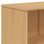 Estantería de 4 niveles OLDEN madera maciza pino marrón y gris de , Librerías y estanterías - Ref: Foro24-358613, Precio: 214...