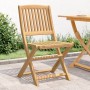 Sillas de jardín plegables 4 uds madera acacia 57x49x90 cm de , Sillas de jardín - Ref: Foro24-365744, Precio: 192,68 €, Desc...