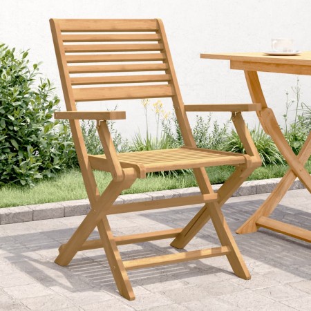 Sillas de jardín plegables 4 uds madera acacia 54,5x61,5x86,5cm de , Sillas de jardín - Ref: Foro24-365738, Precio: 172,36 €,...