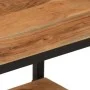 Estante de pared madera maciza de acacia y hierro 40x30x50 cm de , Muebles de baño - Ref: Foro24-372749, Precio: 49,14 €, Des...