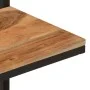 Estante de pared madera maciza de acacia y hierro 40x30x50 cm de , Muebles de baño - Ref: Foro24-372749, Precio: 49,14 €, Des...