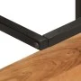 Estante de pared madera maciza de acacia y hierro 40x30x50 cm de , Muebles de baño - Ref: Foro24-372749, Precio: 49,14 €, Des...