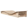 Tumbonas de madera maciza de pino 2 unidades 205x60x31,5 cm de , Tumbonas - Ref: Foro24-832573, Precio: 194,41 €, Descuento: %