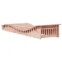Douglas solid wood lounger 205x60x31.5 cm by , Loungers - Ref: Foro24-832578, Price: 91,40 €, Discount: %