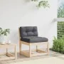 Sofá de jardín con cojines madera maciza de pino de , Sofás de exterior - Ref: Foro24-844689, Precio: 71,75 €, Descuento: %