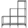 Estantería madera ingeniería y metal gris Sonoma 92x30x102 cm de , Librerías y estanterías - Ref: Foro24-845439, Precio: 65,0...
