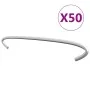 Gabion hooks 50 units galvanized steel 20 cm by vidaXL, Accessories for gates and fences - Ref: Foro24-145619, Price: 13,25 €...
