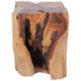 Taburete de madera maciza de teca en Taburetes y sillas plegables | Comprar online en Foru.es