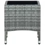 Gray synthetic rattan garden table 40x40x45 cm by vidaXL, Garden tables - Ref: Foro24-45902, Price: 54,90 €, Discount: %
