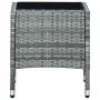 Gray synthetic rattan garden table 40x40x45 cm by vidaXL, Garden tables - Ref: Foro24-45902, Price: 54,90 €, Discount: %