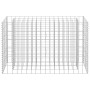 Arriate de gaviones de acero galvanizado 90x30x60 cm de vidaXL, Maceteros y jardineras - Ref: Foro24-145630, Precio: 48,93 €,...