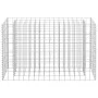 Arriate de gaviones de acero galvanizado 90x30x60 cm de vidaXL, Maceteros y jardineras - Ref: Foro24-145630, Precio: 47,94 €,...