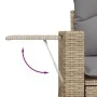 7-teiliges Gartensofa-Set und beige synthetische Rattankissen von , Gartensets - Ref: Foro24-3220218, Preis: 445,36 €, Rabatt: %