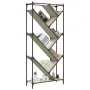 Estantería madera ingeniería y metal roble Sonoma 79x30x180 cm de , Librerías y estanterías - Ref: Foro24-845432, Precio: 93,...