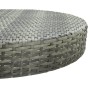 Mesa de jardín de ratán sintético gris 75,5x106 cm de vidaXL, Mesas de jardín - Ref: Foro24-45860, Precio: 74,97 €, Descuento: %
