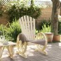 Sillón de jardín Adirondack madera maciza de abeto de , Sillas de jardín - Ref: Foro24-365089, Precio: 99,73 €, Descuento: %