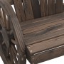 Sillón de jardín Adirondack doble madera maciza de abeto de , Sillas de jardín - Ref: Foro24-365096, Precio: 176,32 €, Descue...
