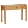 Tocador madera maciza de roble 110x40x75 cm de , Mesas auxiliares - Ref: Foro24-327437, Precio: 218,27 €, Descuento: %