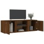Mueble de TV madera de ingeniería marrón roble 120x34x37 cm de , Muebles TV - Ref: Foro24-833558, Precio: 65,41 €, Descuento: %