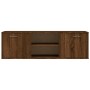 Mueble de TV madera de ingeniería marrón roble 120x34x37 cm de , Muebles TV - Ref: Foro24-833558, Precio: 65,41 €, Descuento: %