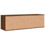 Mueble de TV madera de ingeniería marrón roble 120x34x37 cm de , Muebles TV - Ref: Foro24-833558, Precio: 65,41 €, Descuento: %