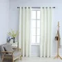 Blackout curtains with rings 2 pcs cream velvet 140x225 cm by vidaXL, Curtains and curtains - Ref: Foro24-134513, Price: 43,4...