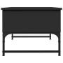 Mesa de centro madera de ingeniería y metal negro 70x50x40 cm de , Mesas de centro - Ref: Foro24-845371, Precio: 64,18 €, Des...