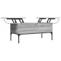 Mesa de centro madera ingeniería metal gris Sonoma 100x50x45cm de , Mesas de centro - Ref: Foro24-845414, Precio: 66,37 €, De...