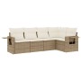 Juego de sofás jardín con cojines 5 pzas ratán sintético beige de , Conjuntos de jardín - Ref: Foro24-3220127, Precio: 353,79...