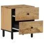 Bedside tables 2 pcs solid mango wood 40x33x46 cm by , Nightstands - Ref: Foro24-356890, Price: 120,89 €, Discount: %