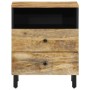 Mesita de noche madera maciza de mango 50x33x60 cm de , Mesitas de noche - Ref: Foro24-356901, Precio: 84,88 €, Descuento: %