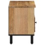 Mueble de TV madera maciza de mango 80x33x46 cm de , Muebles TV - Ref: Foro24-356908, Precio: 60,79 €, Descuento: %