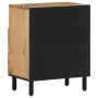 Mesita de noche madera maciza de mango 50x33x60 cm de , Mesitas de noche - Ref: Foro24-356901, Precio: 84,88 €, Descuento: %