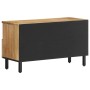 Mueble de TV madera maciza de mango 80x33x46 cm de , Muebles TV - Ref: Foro24-356908, Precio: 60,79 €, Descuento: %