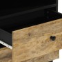 Mesita de noche madera maciza de mango 50x33x60 cm de , Mesitas de noche - Ref: Foro24-356901, Precio: 84,88 €, Descuento: %