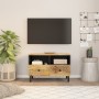 Mueble de TV madera maciza de mango 70x33x46 cm de , Muebles TV - Ref: Foro24-356892, Precio: 68,46 €, Descuento: %