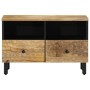 Mueble de TV madera maciza de mango 70x33x46 cm de , Muebles TV - Ref: Foro24-356892, Precio: 68,46 €, Descuento: %