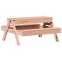 Mesa de pícnic con arenero de niños madera maciza Douglas de , Mesas de jardín - Ref: Foro24-832595, Precio: 125,19 €, Descue...