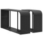 Set de sofás de jardín 11 pzas y cojines ratán sintético negro de , Conjuntos de jardín - Ref: Foro24-3228915, Precio: 597,21...