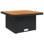 Set comedor de jardín 3 pzas con cojines ratán sintético negro de , Conjuntos de jardín - Ref: Foro24-3277315, Precio: 371,31...