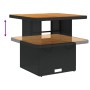 Set comedor de jardín 3 pzas con cojines ratán sintético negro de , Conjuntos de jardín - Ref: Foro24-3277315, Precio: 371,31...
