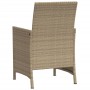 Sillas y mesita de jardín 3 piezas ratán sintético cojín beige de , Conjuntos de jardín - Ref: Foro24-365121, Precio: 189,38 ...