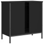 Armario para lavabo de baño madera ingeniería negro 60x30x60 cm de , Tocadores - Ref: Foro24-842446, Precio: 56,81 €, Descuen...