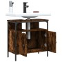 Armario lavabo baño madera ingeniería roble ahumado 60x30x60 cm de , Tocadores - Ref: Foro24-842438, Precio: 50,58 €, Descuen...