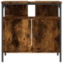 Armario lavabo baño madera ingeniería roble ahumado 60x30x60 cm de , Tocadores - Ref: Foro24-842438, Precio: 50,58 €, Descuen...