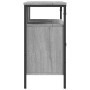 Armario lavabo baño madera ingeniería gris Sonoma 80x30x60 cm de , Tocadores de baño - Ref: Foro24-842444, Precio: 69,38 €, D...